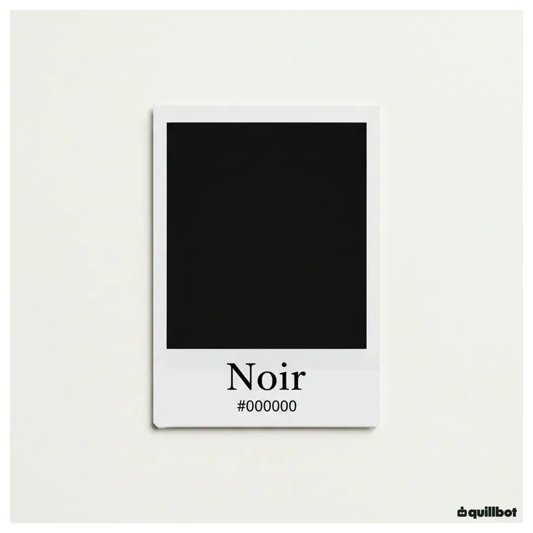noir couleur