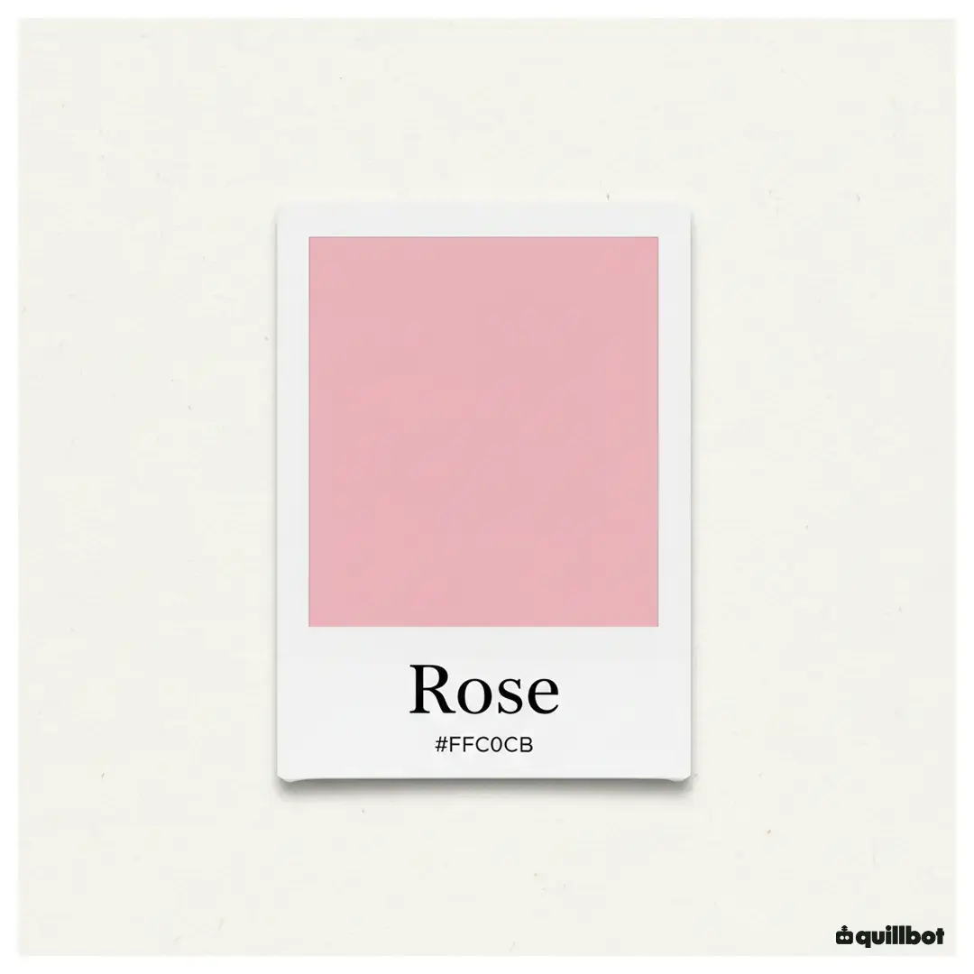 rose couleur