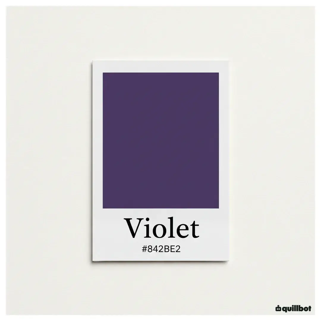 violet couleur