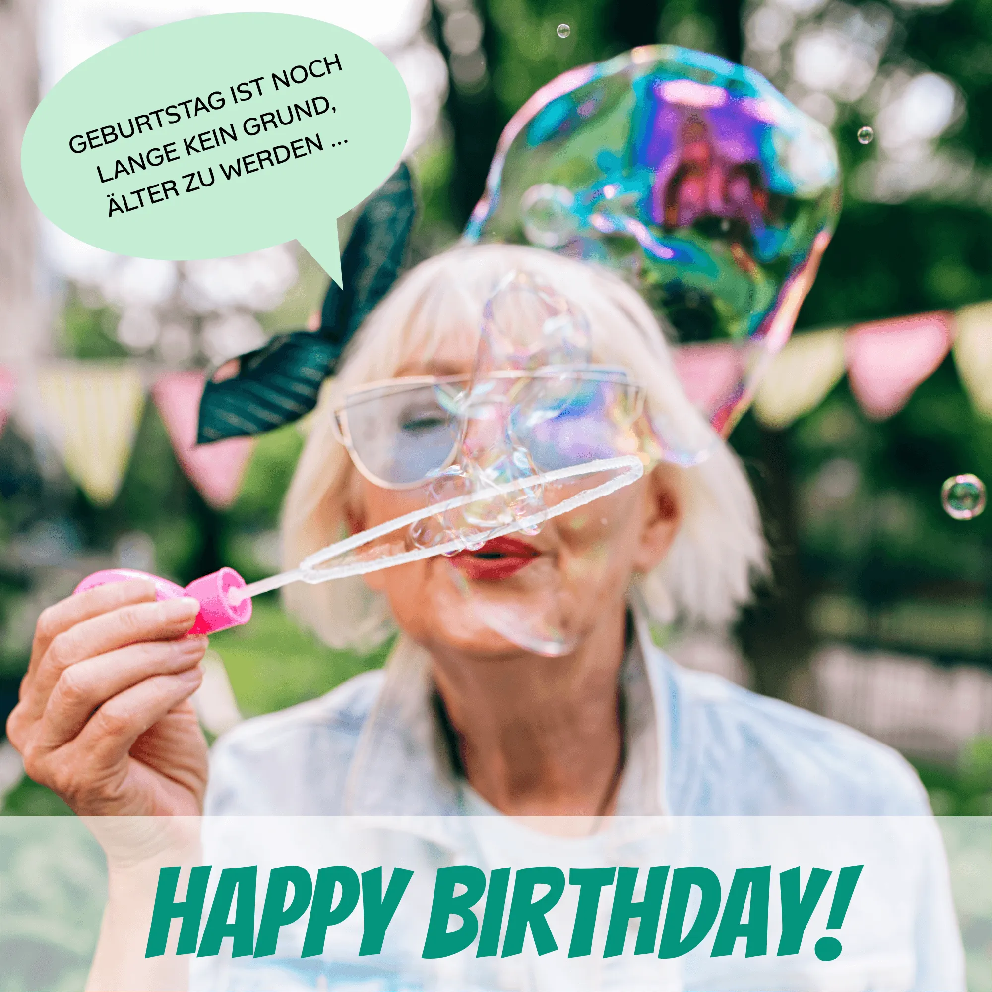 Happy Birthday Bild Frau