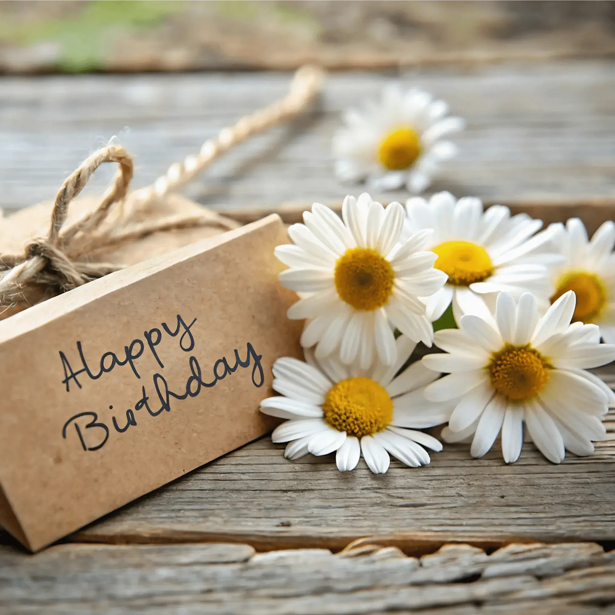 Happy Birthday Bild Blumen