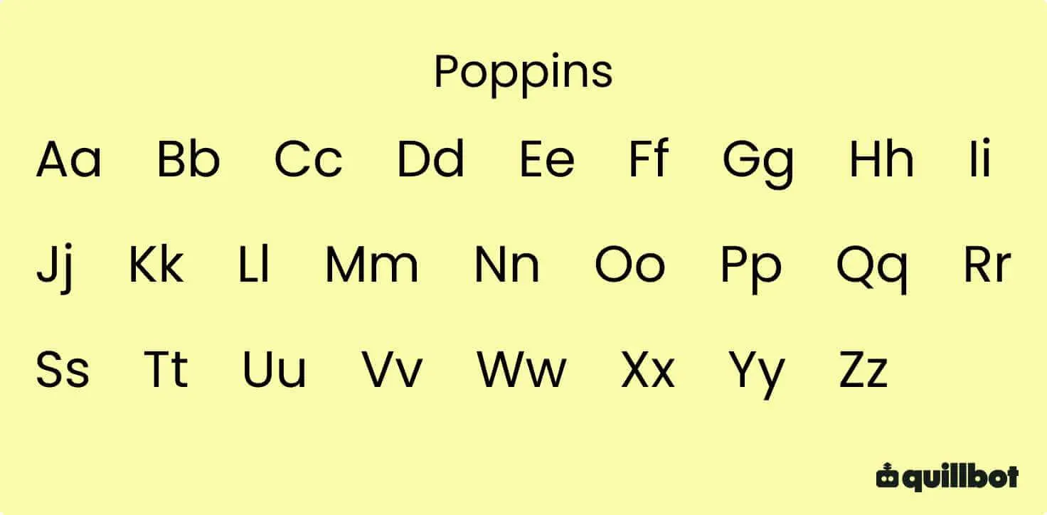 Poppins