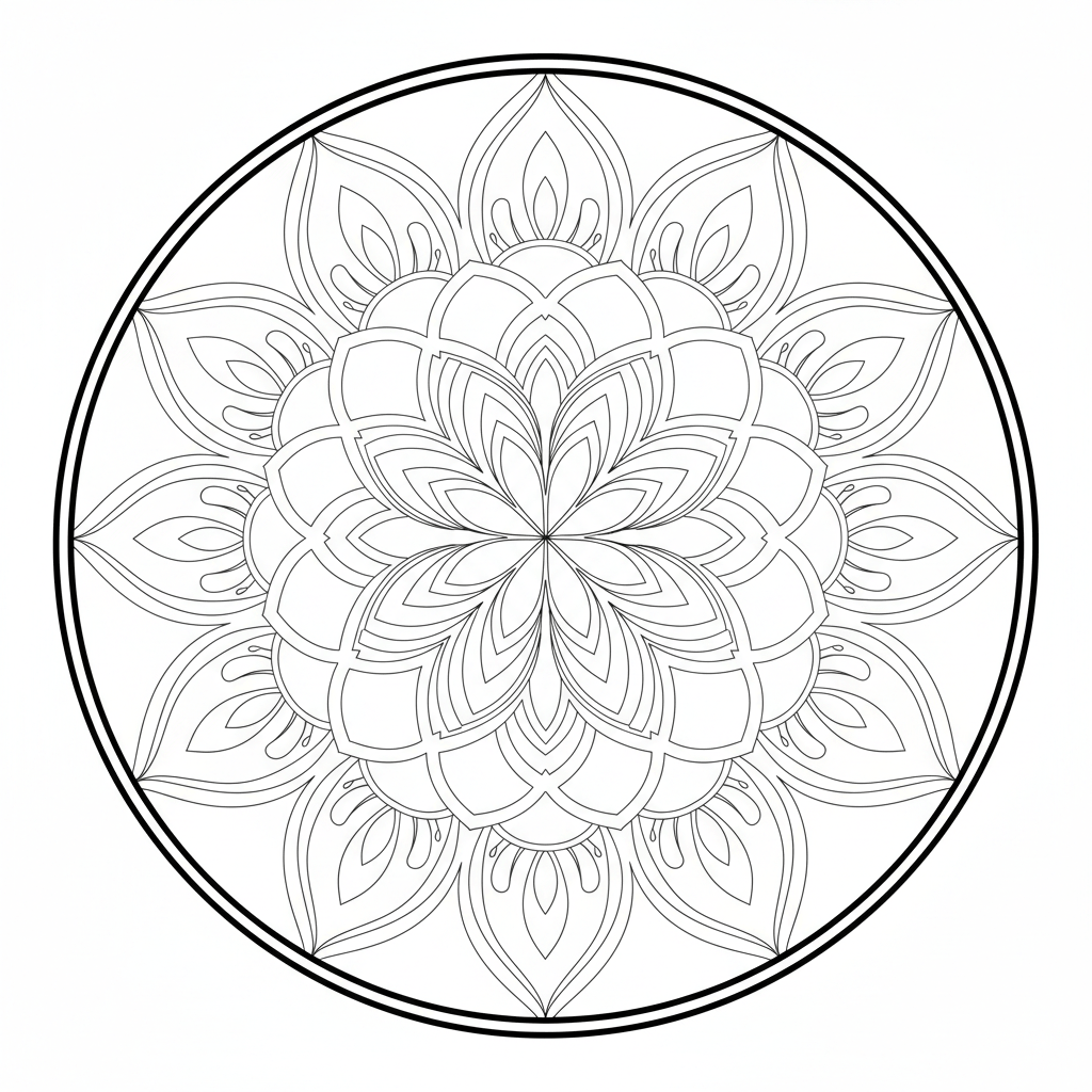 Mandalas para colorear