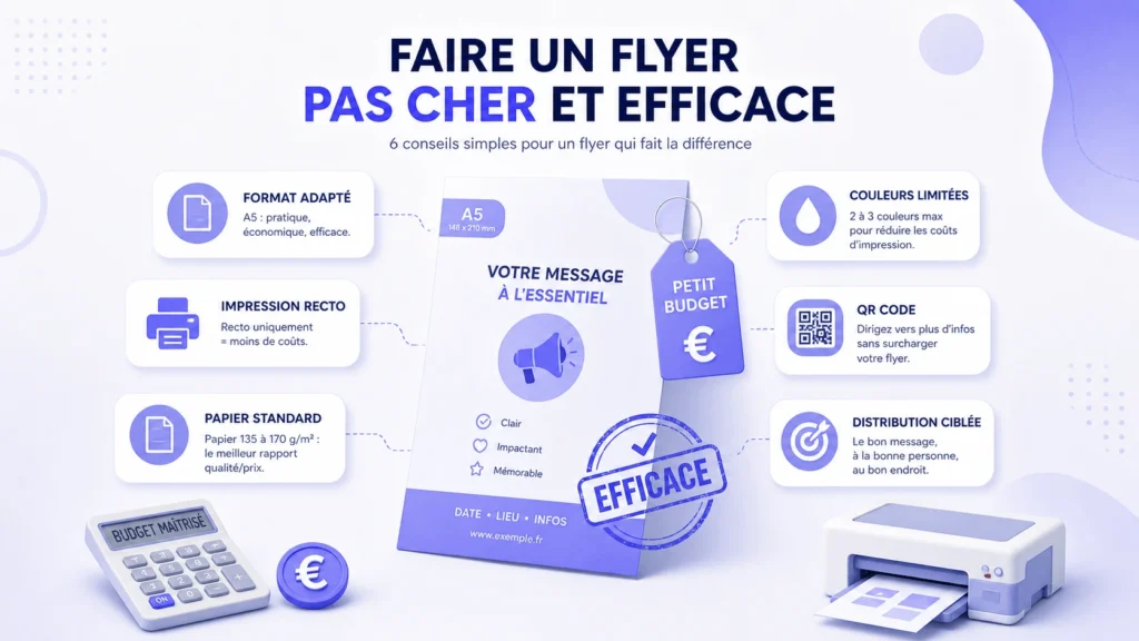 Le flyer reste l’un des outils marketing les plus accessibles.