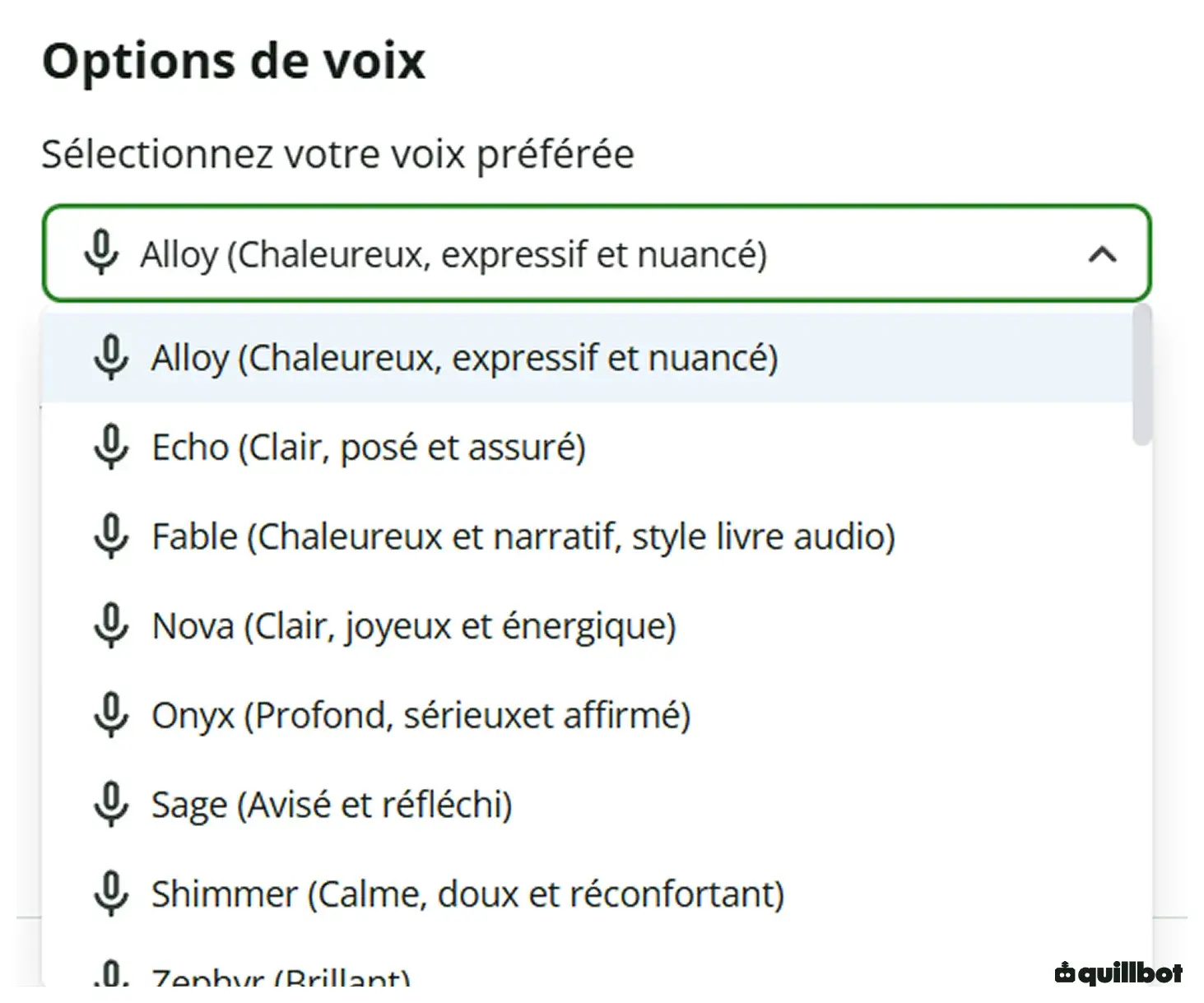 générateur de voix off ia