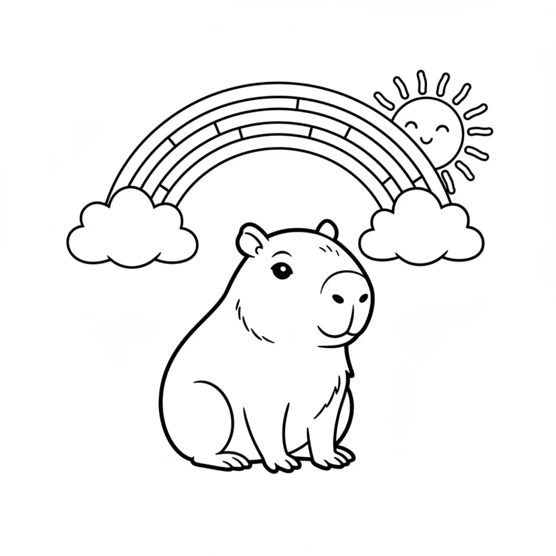 arcoiris-capibara