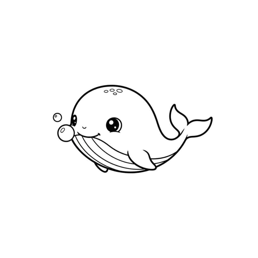 QB-dibujos-colorear-kawaii-ballena