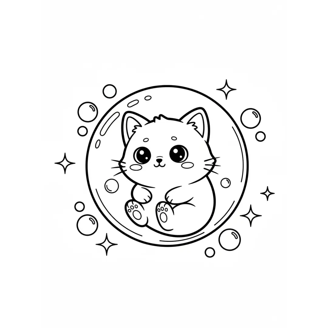 colorear-kawaii-pompa