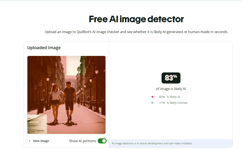 Result-AI-image-detection