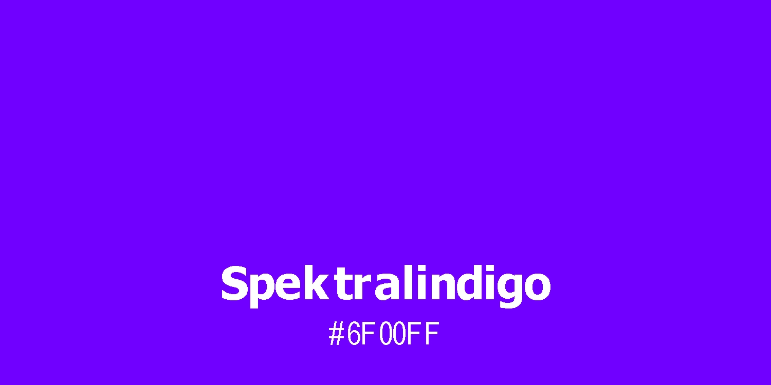 Sprektralindigo