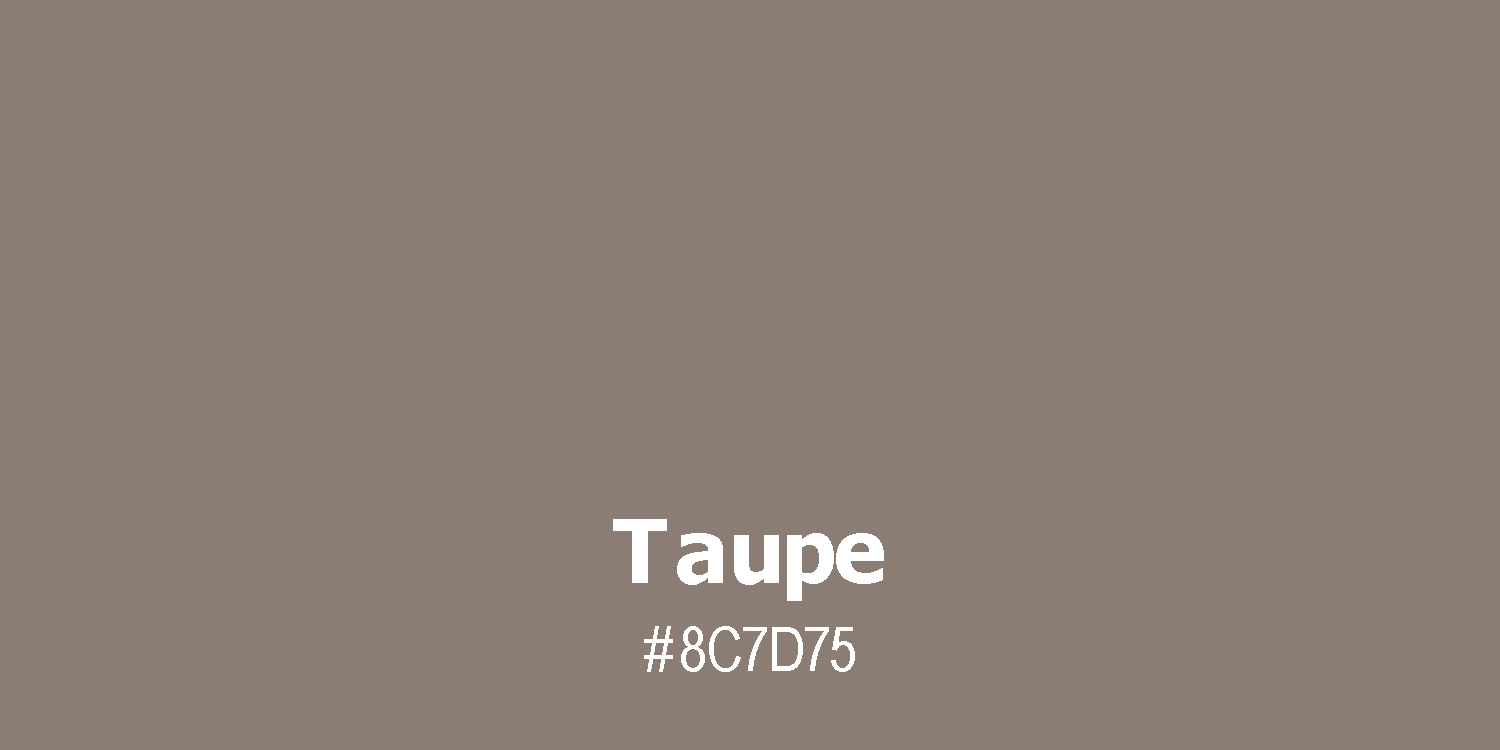 Taupe Farbe