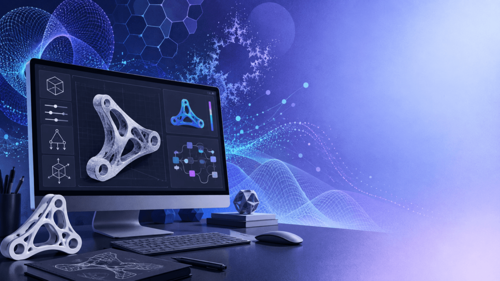 Le design génératif transforme la manière de concevoir en combinant règles définies par l’humain et exploration automatisée par l’algorithme.