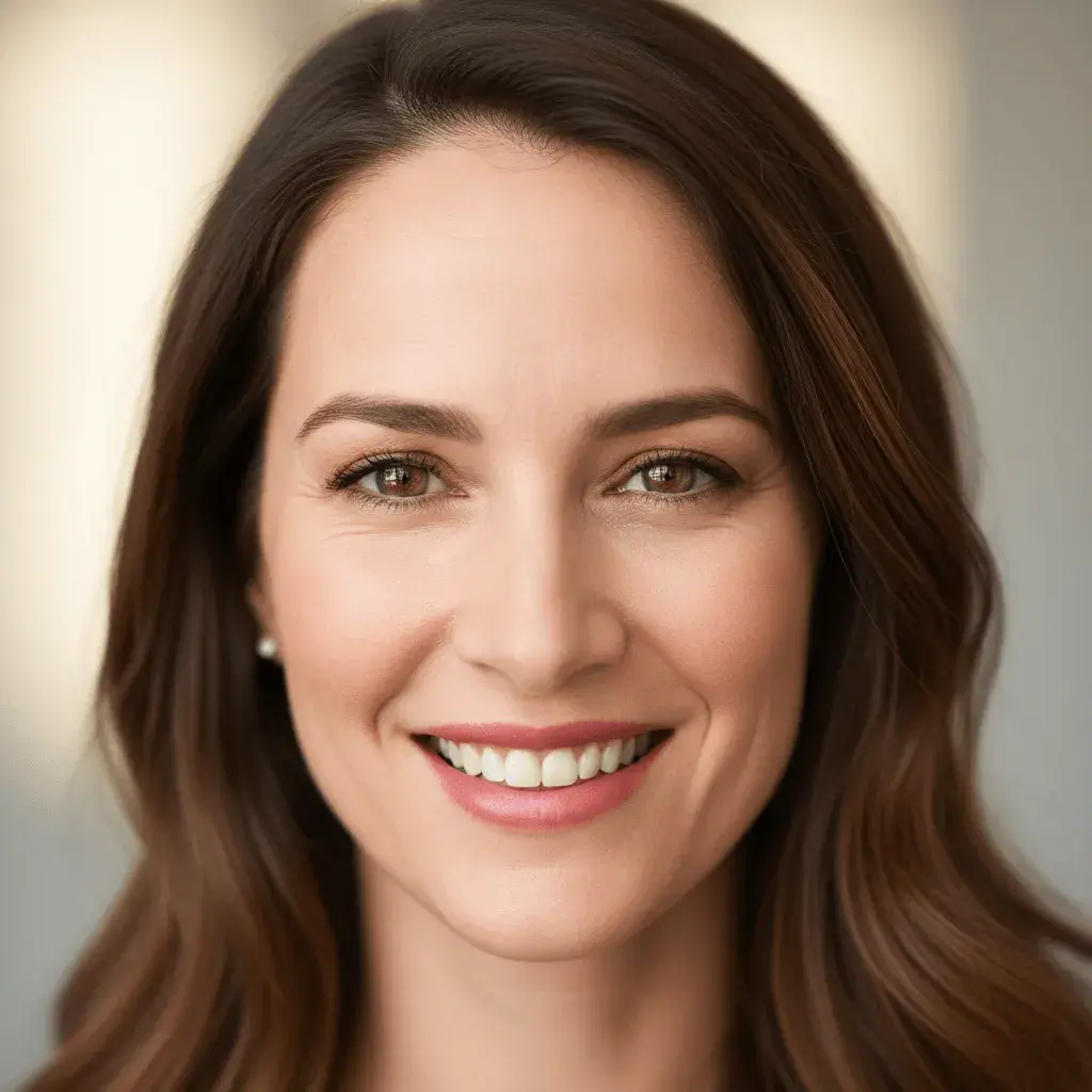 A woman's face generated with Quillbot's AI Image Generator