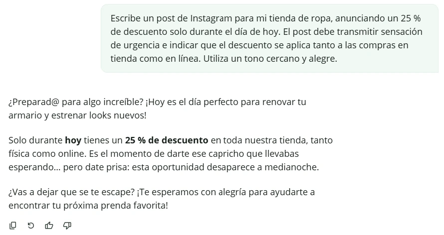 Crea post de redes sociales con Quillbot