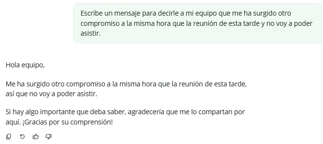 Generador de respuestas de Slack de Quillbot